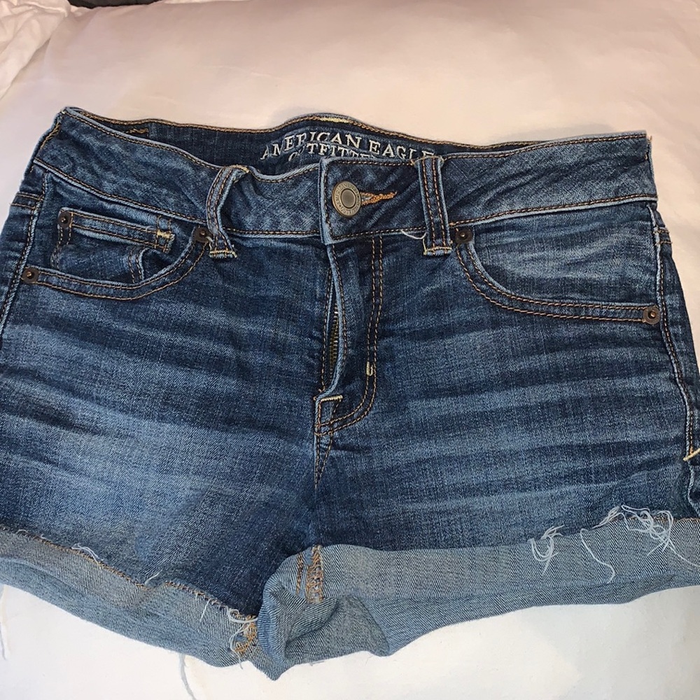 American eagle jean shorts